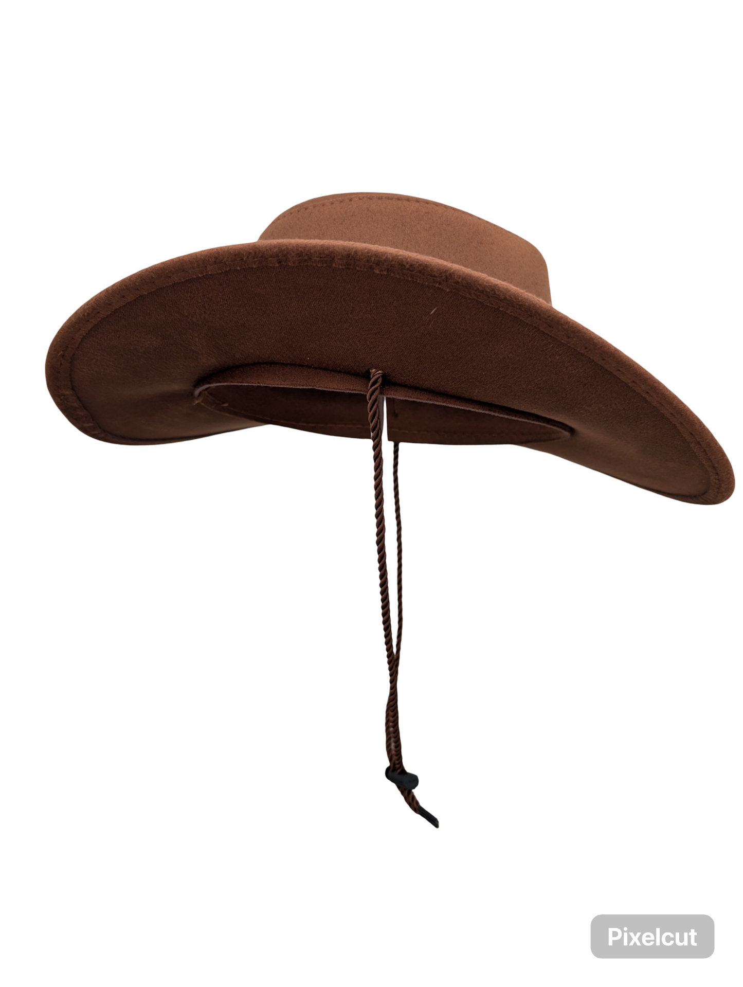 light brown cowboy hat mens unisex fancy dress western Texas Indiana woody stag festival