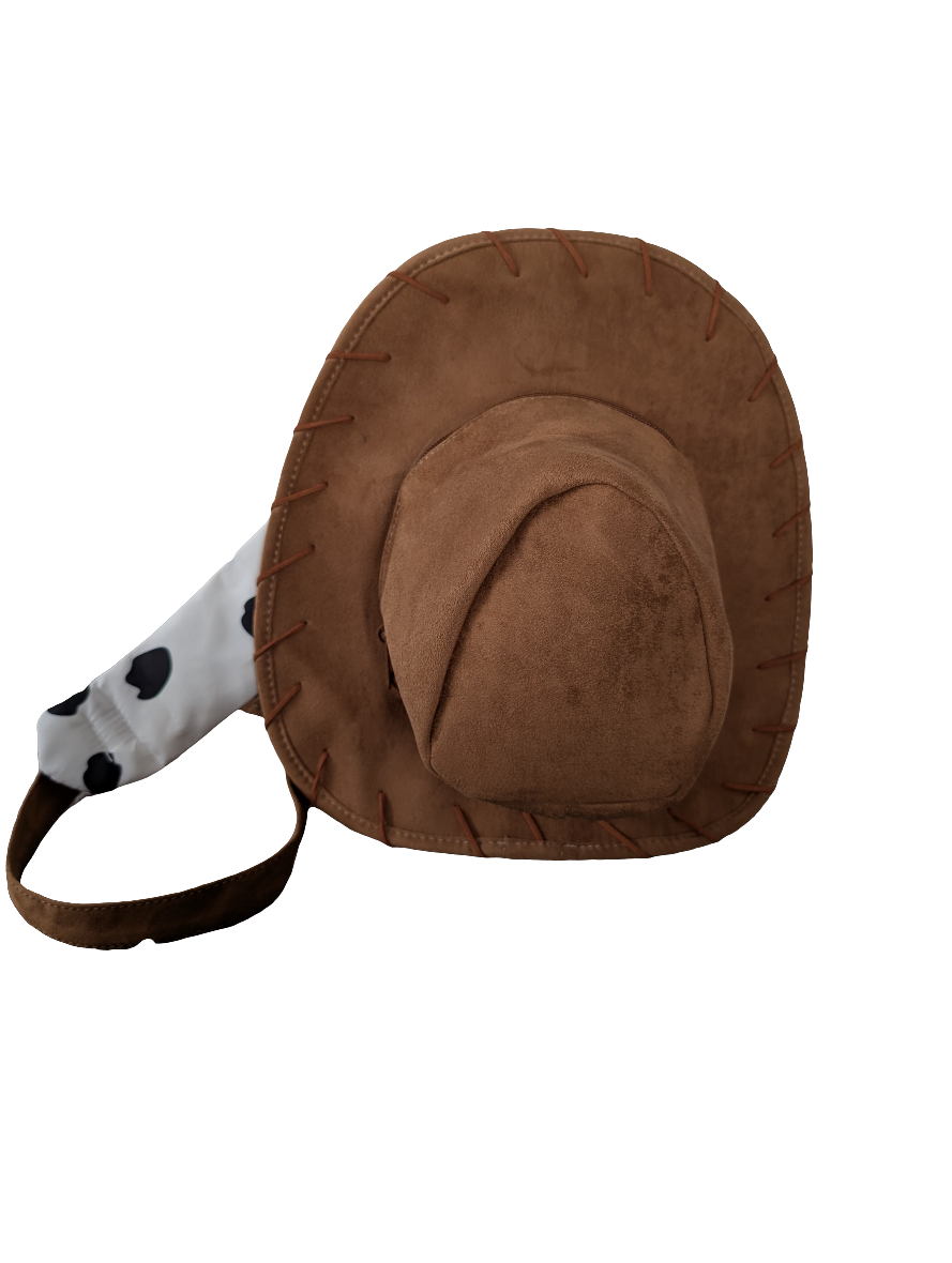 Cowboy cowgirl hat handbag rucksack adults kids accessories fancy dress woody toy story novelty
