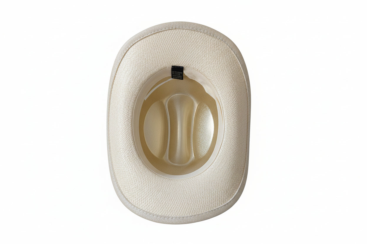 Stunning shiny gold cowboy cowgirl hat fancy dress rodeo western festival party