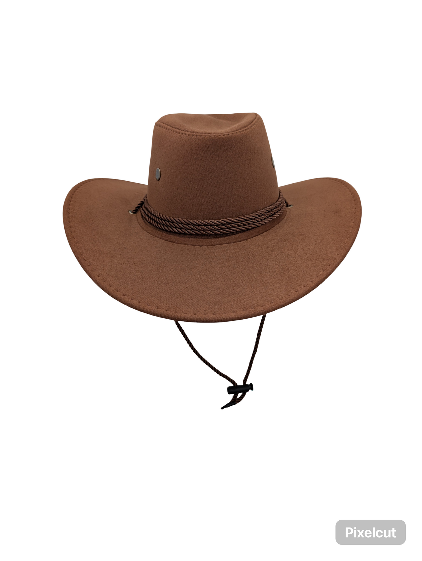 light brown cowboy hat mens unisex fancy dress western Texas Indiana woody stag festival